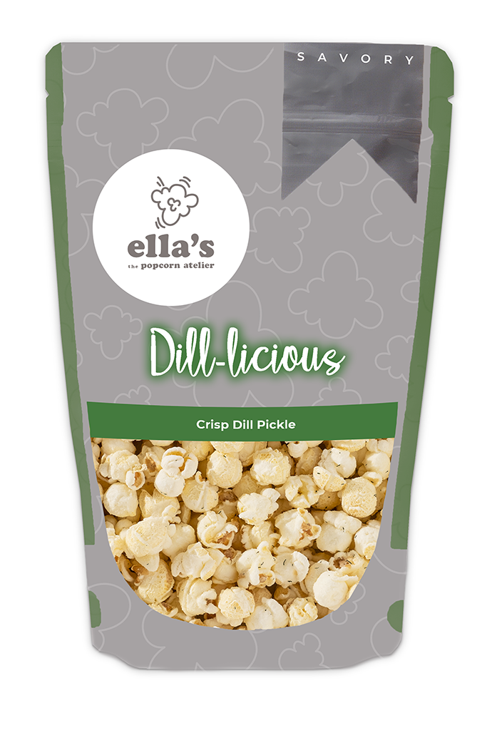 Dill‑licious Popcorn | Dill Pickle Savory Popcorn – Ella's Popcorn