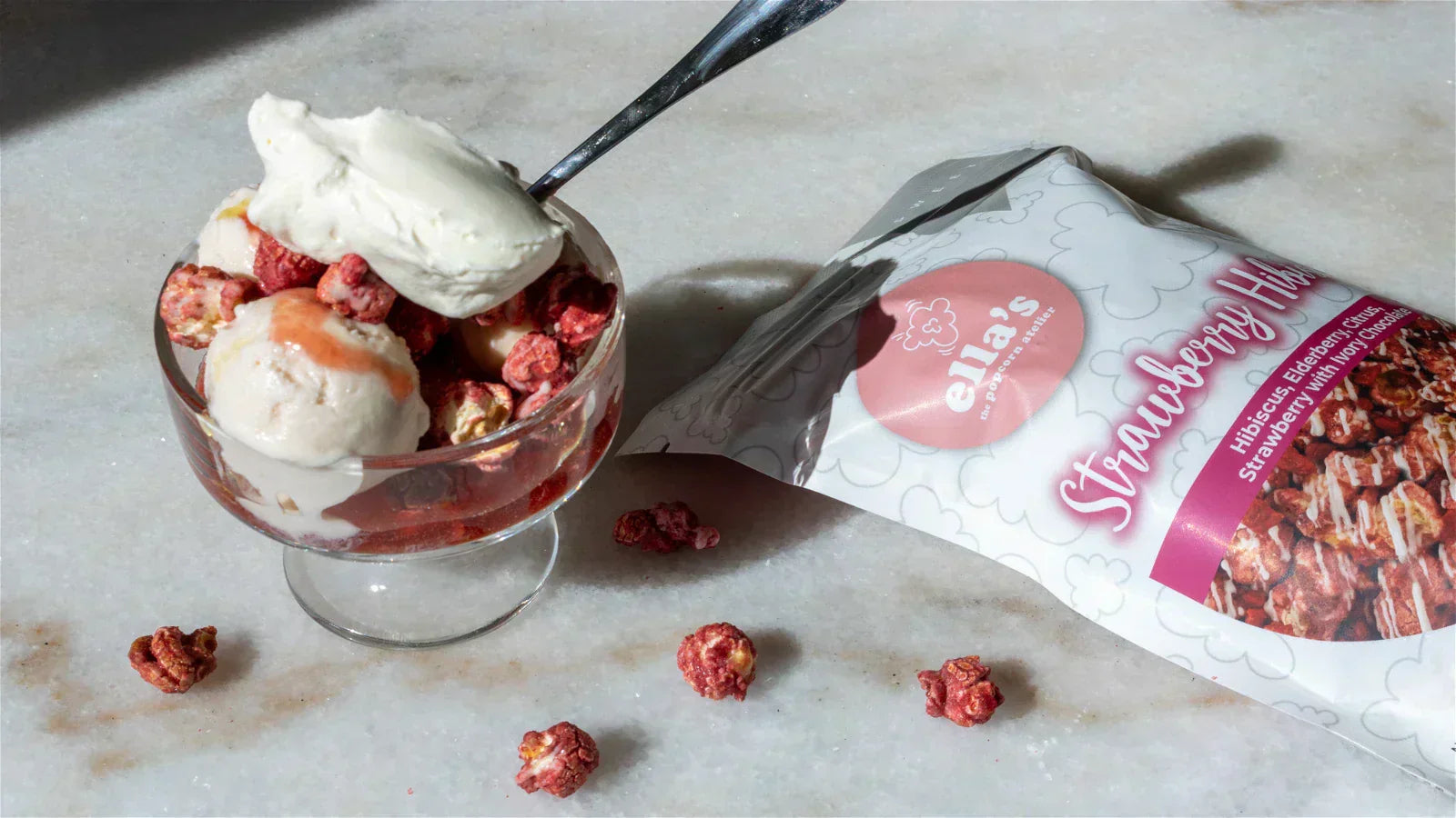 The Strawberry Hibiscus Sundae: Sweet, Salty & Unexpected
