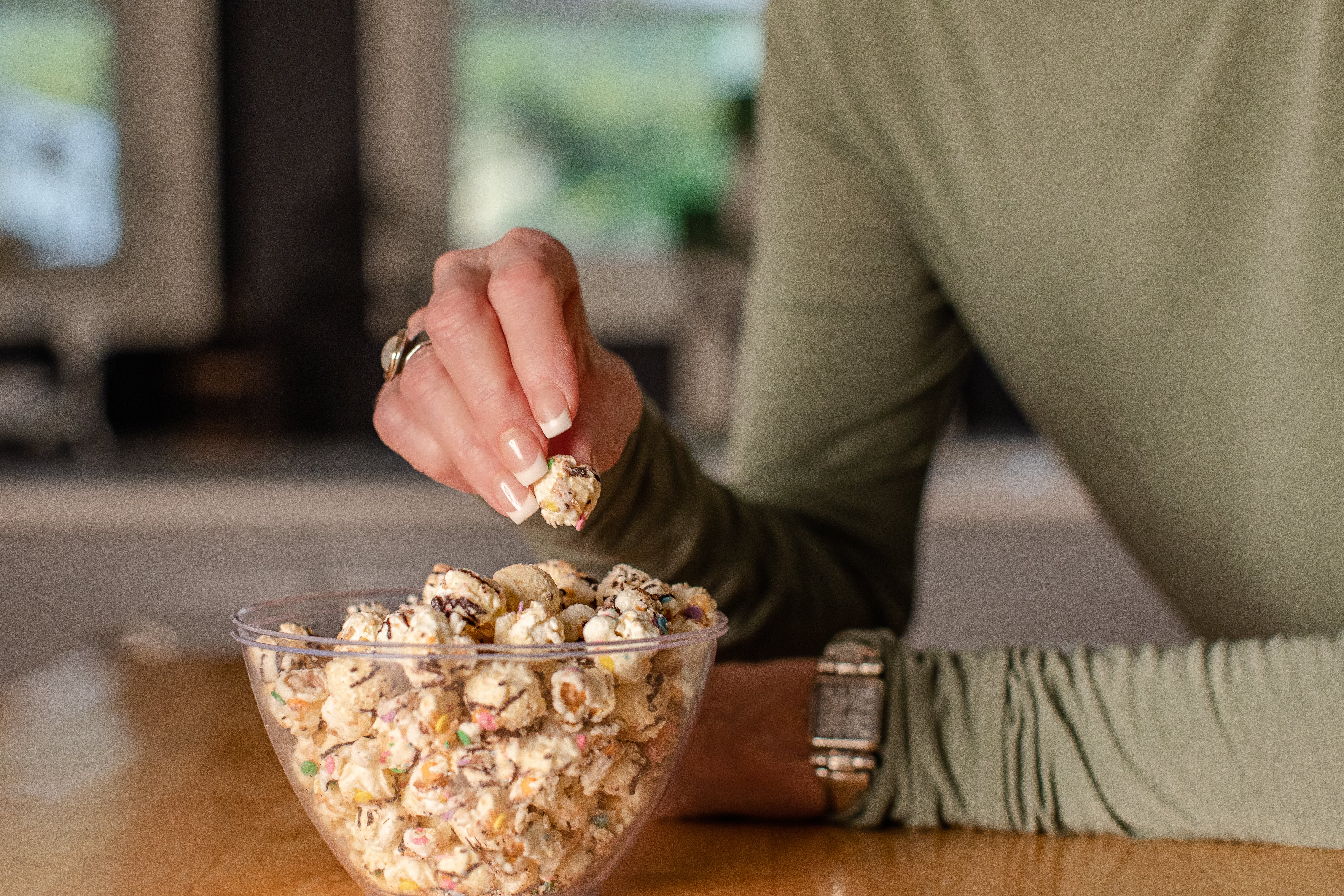 ella selectshop ポップコーン　T ブラック　新品 Ella's Popcorn